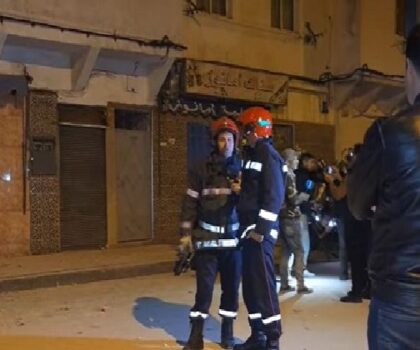 الدار البيضاء: انهيار منزل من 3 طوابق بدرب مولاي الشريف