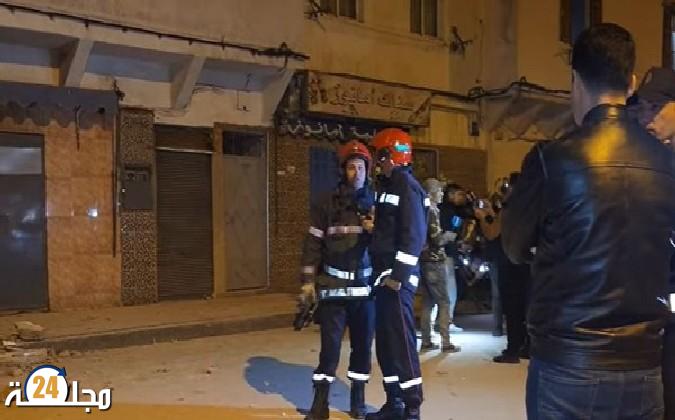 الدار البيضاء: انهيار منزل من 3 طوابق بدرب مولاي الشريف