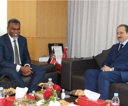 الداكي يجري مباحثات مع السيد رئيس النيابة العامة بدولة كينيا