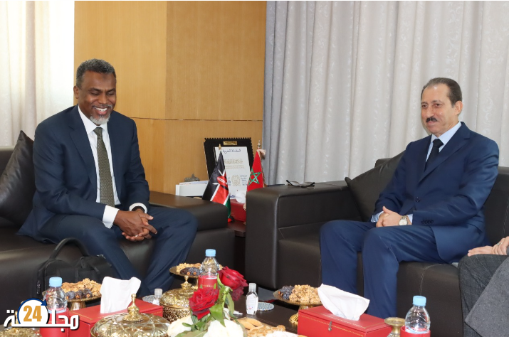 الداكي يجري مباحثات مع السيد رئيس النيابة العامة بدولة كينيا