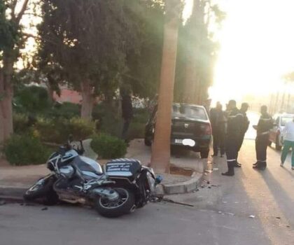 مصرع دركي في حادثة سير جد خطيرة بمدينة العيون