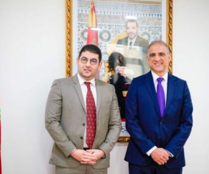 سفير أمريكا تالوار في ضيافة بنسعيد