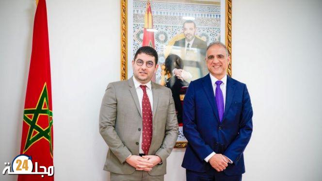 سفير أمريكا تالوار في ضيافة بنسعيد