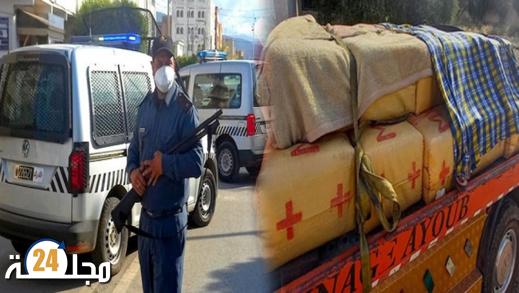الدرك يحجز طنين من المخدرات ويعتقل ثلاثينيا