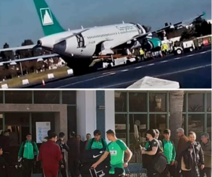 فريق إسباني لكرة القدم يحل بمطار سانية الرمل بتطوان