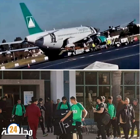فريق إسباني لكرة القدم يحل بمطار سانية الرمل بتطوان