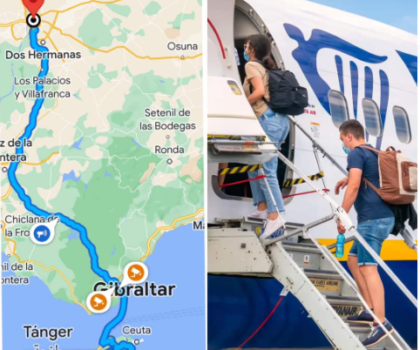 توقيف الخط الجوي الرابط بين تطوان و إشبيلية