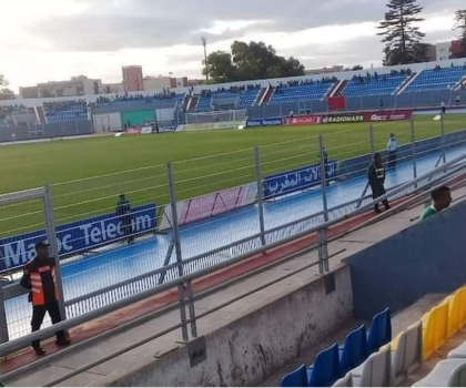 الرجاء الرياضي سيكون محروما من جماهيره خلال مبارته اما الدفاع الحسني الجديدي