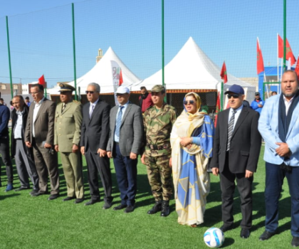 عامل إقليم سيدي إفني يعطي انطلاقة قافلة “مواهب كروية”