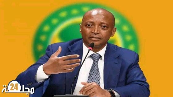 رئيس الكاف يعلق على عدم تمكن المغرب من المشاركة في “شان الجزائر”