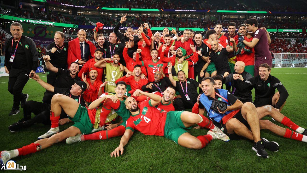 خمسة لاعبين مغاربة ضمن منتخب القارة الإفريقية لسنة 2022