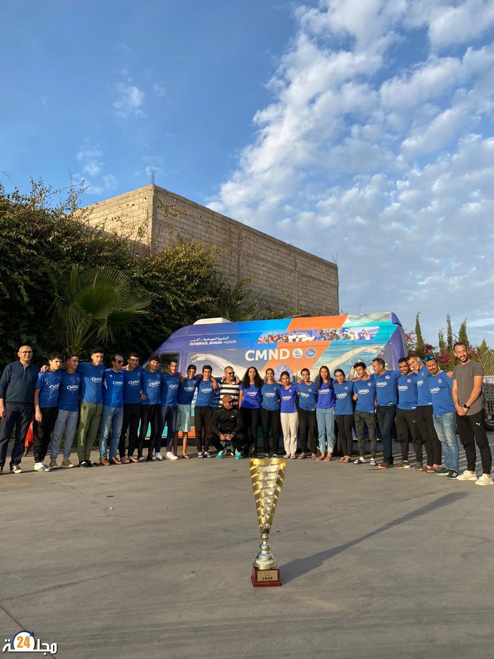 النادي البلدي للسباحة الدشيرة الجهادية يتوج بالبطولة الوطنية للترياثلون لسنة 2022