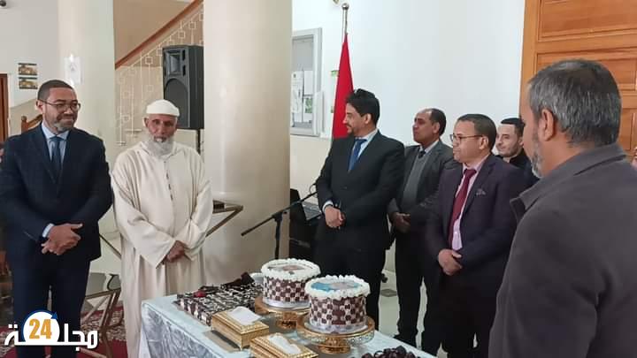 أسرة العدل بابن جرير تكرم موظفين محالين على التقاعد