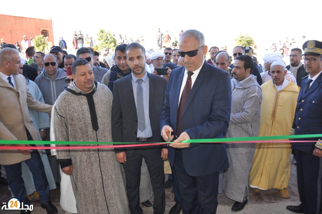 عامل إقليم سيدي إفني يشرف على تدشين وإعطاء انطلاقة أشغال مجموعة من المشاريع التنموية