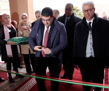 الوزير بنسعيد يدشن معرض اغمات بقصر بالبديع مراكش