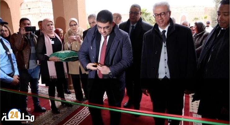 الوزير بنسعيد يدشن معرض اغمات بقصر بالبديع مراكش