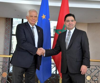 الرباط..بوريطة يتباحث مع جوزيب بوريل