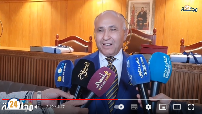 نيابة المحكمة الابتدائية بتطوان تكرم الأساتذة عبد الرحيم فلاح كريم بنموسى و الموظف رشيد التوزاني
