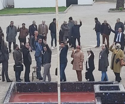 الأطر الإدارية المتدربة بالمركز الجهوي لمهن التربية والتكوين بالجديدة يردون على اتفاق 14 يناير بملف مطلبي