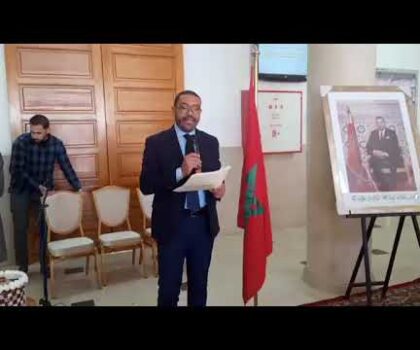 بالفيديو..يوم العرفان حفل تكريم موظفين المحكمة الابتدائية بن_جرير