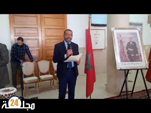 بالفيديو..يوم العرفان حفل تكريم موظفين المحكمة الابتدائية بن_جرير