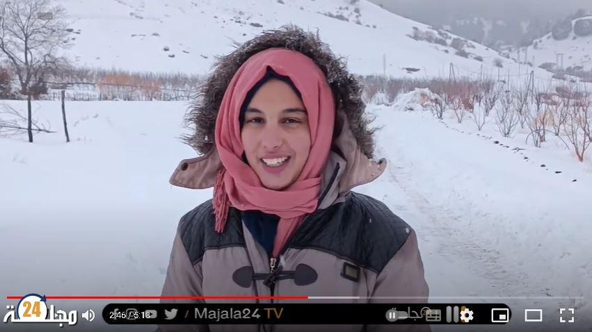 بتعليمات عامل إقليم ميدليت السلطات المحلية تعيد فتح الطريق المغلقة بالثلوج وتنقذ طالبة كانت محاصرة