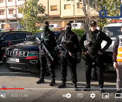 والي أمن طنجة عبد الكبير فرح يشرف على الإستعدادات الأمنية لليلة رأس السنة الميلادية الجديدة.