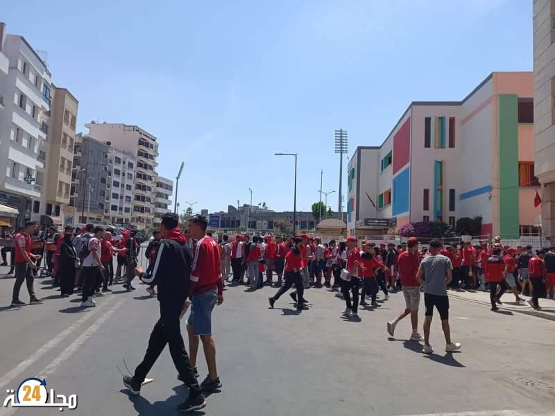 الجامعة الملكية تعاقب الوداد بسبب شغب جماهيره في مباراة تطوان