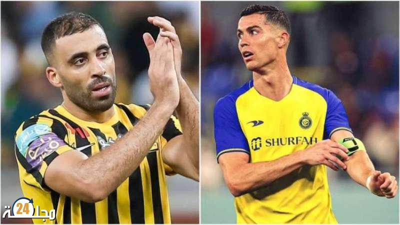 الدولي المغربي حمد الله وجها لوجه أمام رونالدو في السوبر السعودي