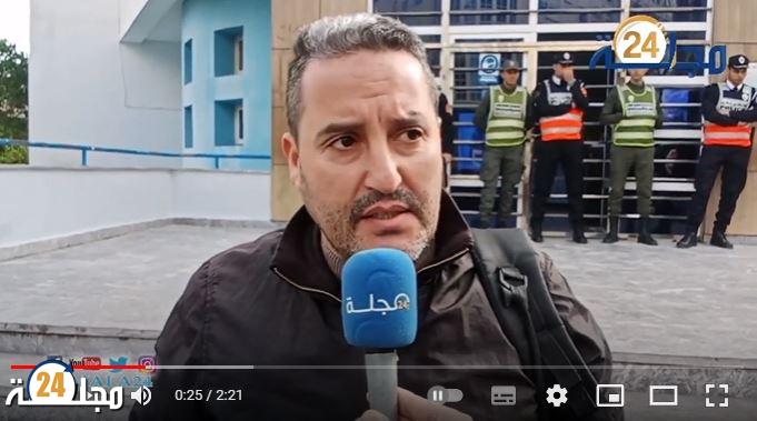 #طنجة أساتذة التعاقد ينظمون وقفة احتجاجية بمدينة طنجة بعد صدور النظام الأساسي.