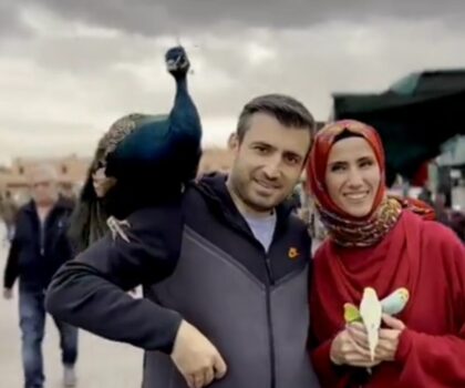 مهندس طائرات البيرقدار التركية رفقة حرمه إبنة الرئيس أردوغان يحلان بالمغرب