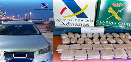 توقيف مغربي حاول خداع أمن ميناء مليلية لتهريب 18 كلغ من الحشيش