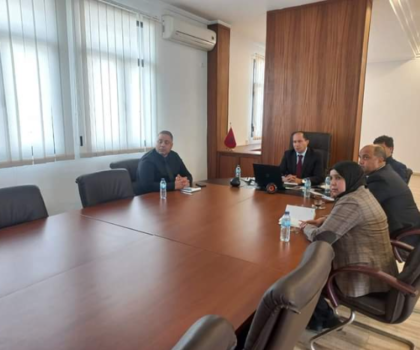 طالب يترأس اجتماعا بمديرية التعليم بالجديدة لتنزيل عمل المشروع التربوي