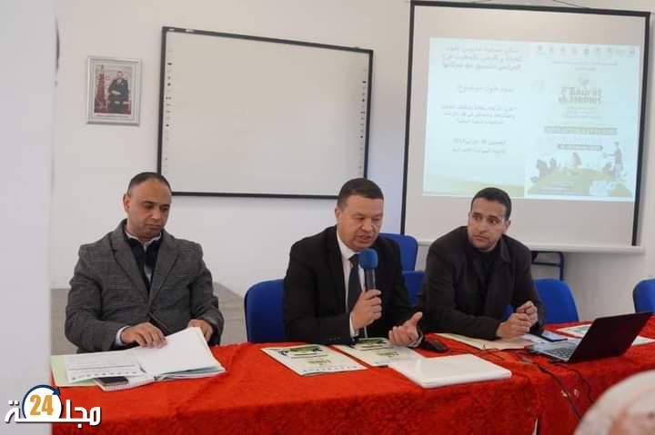 المدير الإقليمي لوزارة التربية بالعرائش يترأس الدورة الرابعة للأسبوع الأخضر بإعدادية جماعة العوامرة .