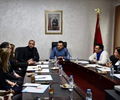 اجتماع يبحث تقدم مشروع تأهيل المنطقة الصناعية بتطوان