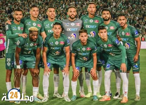 الرجاء ينتصر بثلاثية ويتصدر مجموعته