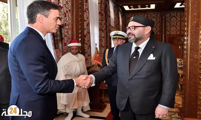 جلالة الملك يدعو رئيس الحكومة الإسبانية إلى زيارة المغرب