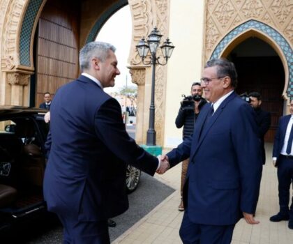 السيد رئيس الحكومة يستقبل المستشار الفيدرالي لجمهورية النمسا