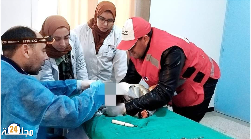 حفل ختان لأطفال سيدي بوعثمان بالرحامنة الجنوبية