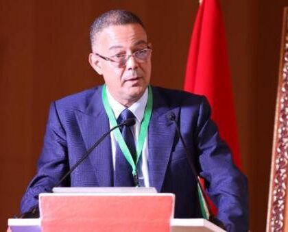 لقجع يتلقى تهنئة من وزير الشباب والرياضة المصري