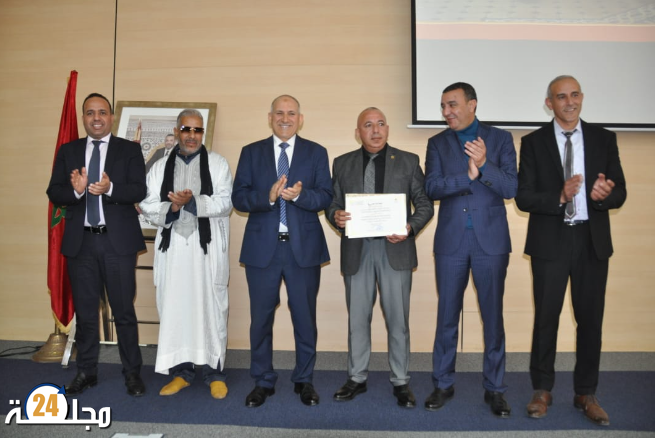 عامل إقليم سيدي إفني يترأس حفلا على شرف المتوجين في مسابقات علمية ورياضية.