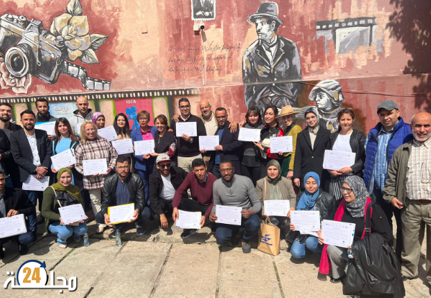 منسقي الحياة المدرسية في دورة تكوينية لمحاربة الهدر المدرسي ونشر ثقافة الصورة