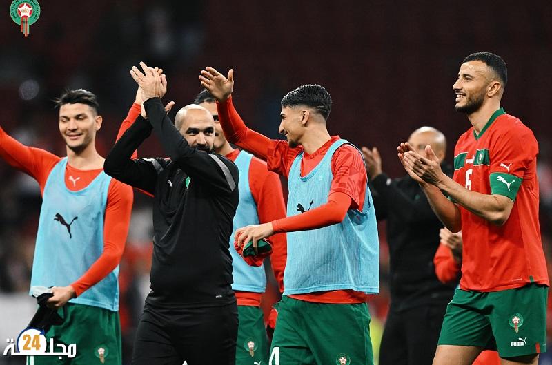 نادي أتليتيكو مدريد يشكر المنتخب المغربي