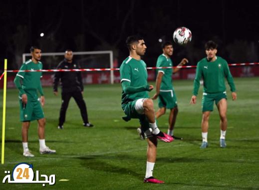 المنتخب الوطني يتجه إلى طنجة استعدادا لمقابلة البرازيل