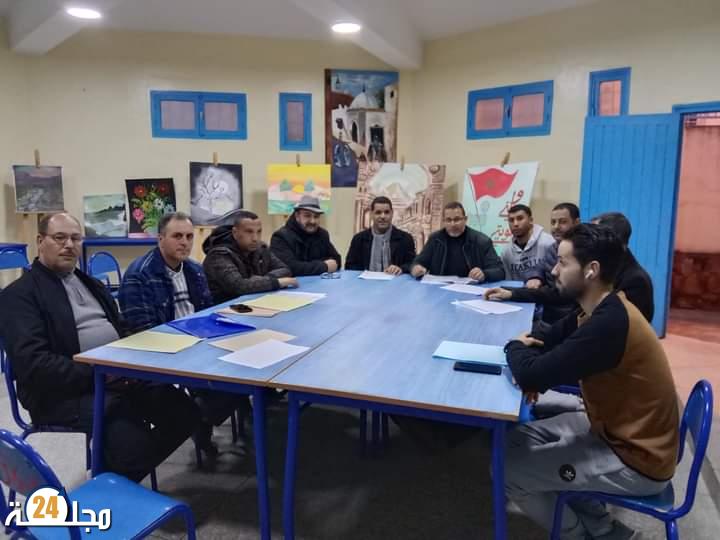 ميلاد مكتب محلي بالقصر الكبير كفرع للمكتب المغربي لحقوق الإنسان بقيادة عبد الهادي السلموني .