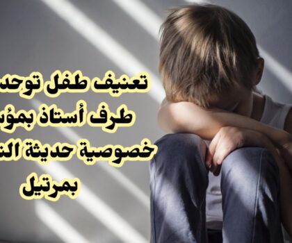 بسبب تعنيف طفل توحدي استياء في صفوف آباء وأولياء تلاميذ مدرسة خصوصية حديثة التأسيس بمرتيل