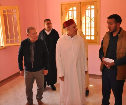 عامل إقليم سيدي إفني يشرف على افتتاح “مسجد اضبيبن” بجماعة تنكرفا