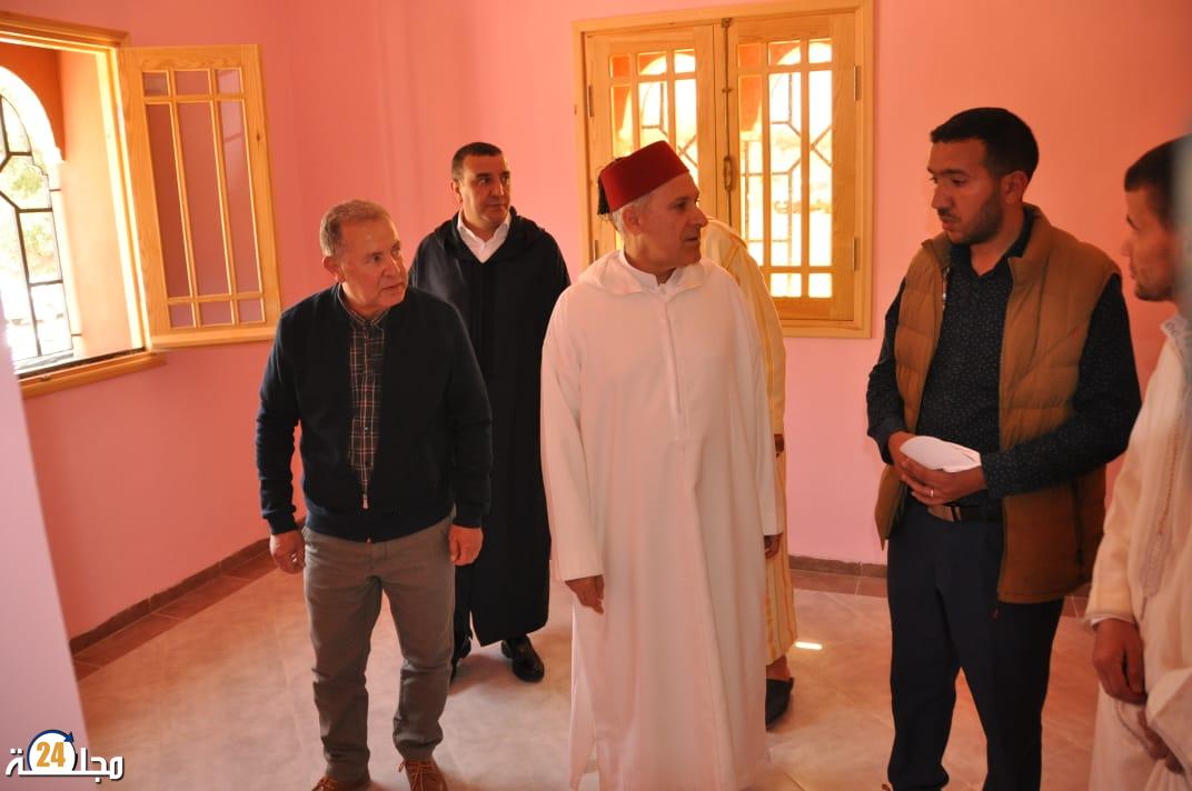 عامل إقليم سيدي إفني يشرف على افتتاح “مسجد اضبيبن” بجماعة تنكرفا