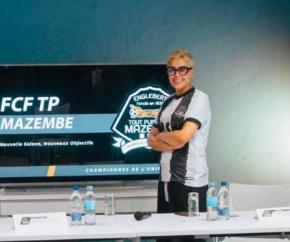 لمياء بومهدي تشرف على تدريب الفريق النسوي لمازيمبي