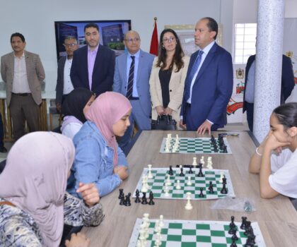 أكاديمية التعليم بجهة الدارالبيضاء سطات تنظم مسابقة في لعبة الشطرنج